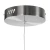 Lampa designerska wisząca na pilota CIRCLE 120 ST-8848-120 nickel - Step Into Design